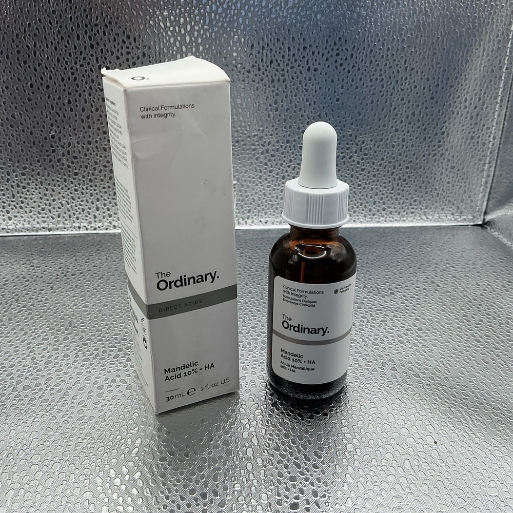 The Ordinary Mandelic Acid 10% + HA Gentle Exfoliating Serum 30ml 1oz NIB